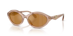Michael Kors MK 2257U CARLAZZO - 34016H TRANSPARENT TAN gold mirror