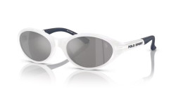 Polo Ralph Laurent PH 4197U - 51016G SHINY WHITE grey mirror silver
