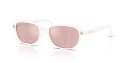 Versace VE 4514D - 55441T WHITE TALC pink mirror gold