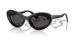 Swarovski SK 6061U - 110687 BLACK dark grey