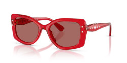 Swarovski SK 6058U - 110369 TRANSPARENT RED dark violet