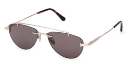 Tom Ford FT 1356 ASTOR-02 - 28A ROSE GOLD grey