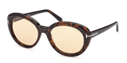 Tom Ford FT 1009 LILY-02 - 52E DARK HAVANA brown
