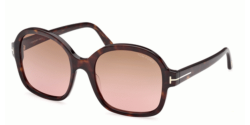 Tom Ford FT 1034 - 52F DARK HAVANA gradient brown