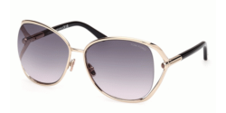 Tom Ford FT 1091 MARTA - 28B SHINY DEEP GOLD gradient dark grey