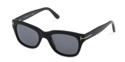 Tom Ford FT 0237 SNOWDON - 01D SHINY BLACK grey polarized