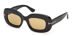 Tom Ford FT 1345 ISLAY-02 - 01E SHINY BLACK brown