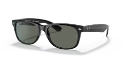 Ray-Ban RB 2132 NEW WAYFARER - 901/58 BLACK crystal green polarized