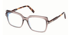 Tom Ford FT 5947-B - 048 TRANSPARENT DARK BROWN