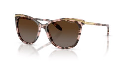 Ralph RA 5203 - 1463T5 SHINY PINK TORTOISE & GOLD polarized gradient brown