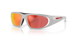 Prada PS B03S - 14Z04U METAL GREY dark grey mirror orange tuning