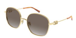 Valentino VG 0028S - 002 GOLD brown gradient
