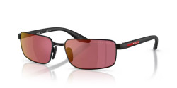 Prada PS B54S - 1BO07A MATTE BLACK red polarized