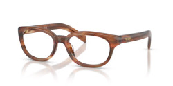 Prada PR D03VU - 24G1O1 STRIPED HAVANA