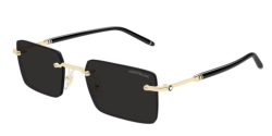 Mont Blanc MB 0482S - 001 GOLD/BLACK grey