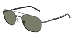 Mont Blanc MB 0481S - 003 GUNMETAL/BLACK green