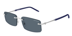 Mont Blanc MB 0443S - 003 SILVER grey