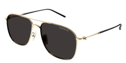 Mont Blanc MB 0417SA - 001 GOLD grey
