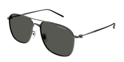 Mont Blanc MB 0417SA - 002 GUNMETAL grey