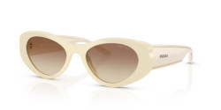 Prada PR D23SU - 21D61B WHITE MILK brown gradient