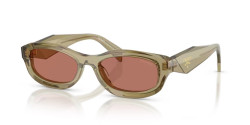 Prada PR D24S - 27O80W TRANSPARENT LODEN bordeaux