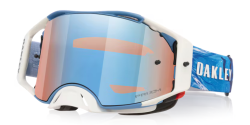 Gogle Oakley OO 7046 AIRBRAKE MX 7046H8 Chase sexton white Prizm mx sapphire iridium