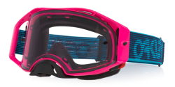 Gogle Oakley OO 7046 AIRBRAKE MX 7046I1 Neon pink Prizm mx low light