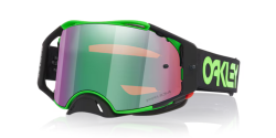 Gogle Oakley OO 7046 AIRBRAKE MX 7046I3   Green Prizm mx jade iridium
