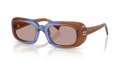 Miu Miu MU B13S - 22R20I OPAL BROWN/BLUE/OPAL BROWN light purple brown