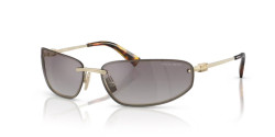 Miu Miu MU A50S - ZVN30C PALE GOLD gradient blue mirror silver