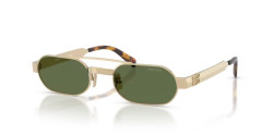 Miu Miu MU B52S - ZVN71A PALE GOLD dark green