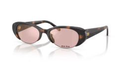 Miu Miu MU C05SU - 23A91C HAVANA MAUVE pink mirror gold