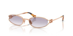 Miu Miu MU C51S - ZVF04O ROSE GOLD clear gradient dark grey