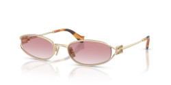Miu Miu MU C51S - ZVN70O PALE GOLD clear gradient pink