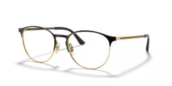 Ray-Ban RX 6375 - 2890 BLACK ON GOLD