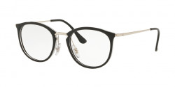 Ray-Ban RB 7140 5852  TRANSPARENT ON TOP BLACK
