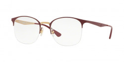 Ray-Ban RB 6422 3007  PINK GOLD ON TOP MATTE BORDEAU