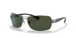 Ray-Ban RB 3379 - 004/58  GUNMETAL green polarized